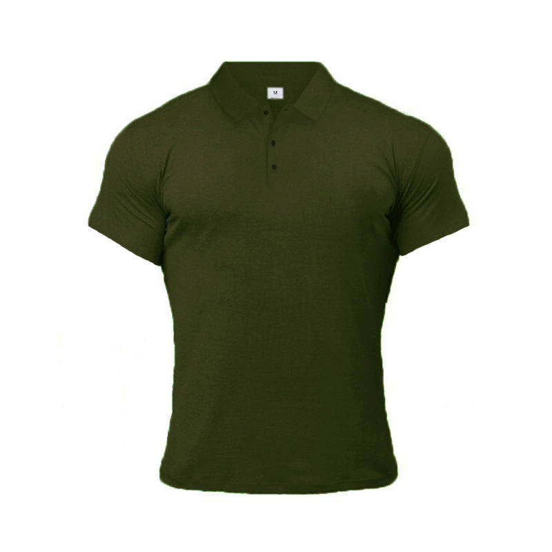 Sports Polo Shirt Summer Short-sleeved Tops Men Clothing