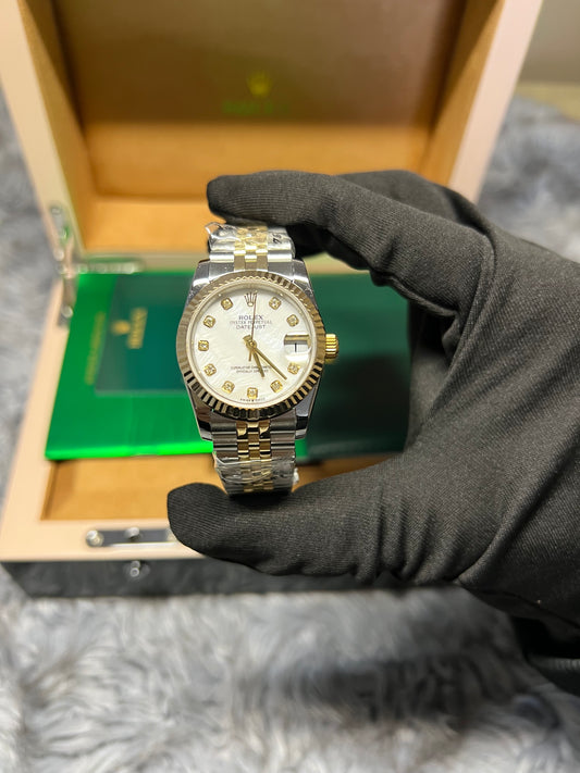 Rolex Datejust 31 MM Jubile Kordon sedef Kadran Bayan Kol Saati